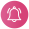 Notification bell icon